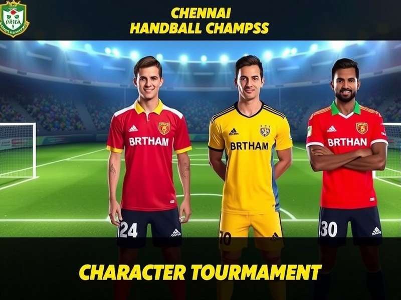 Chennai Handball Champs character customization